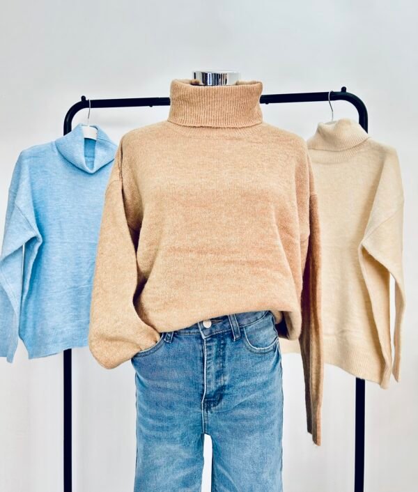 Jersey Oversize cuello vuelto