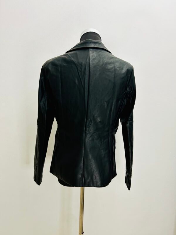 Blazer negro polipiel - Imagen 2