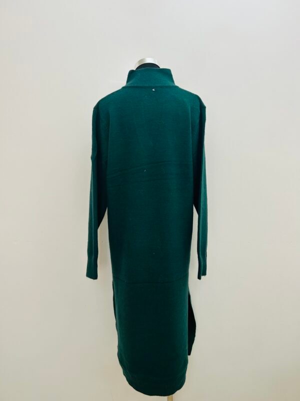 Vestido punto verde - Imagen 2