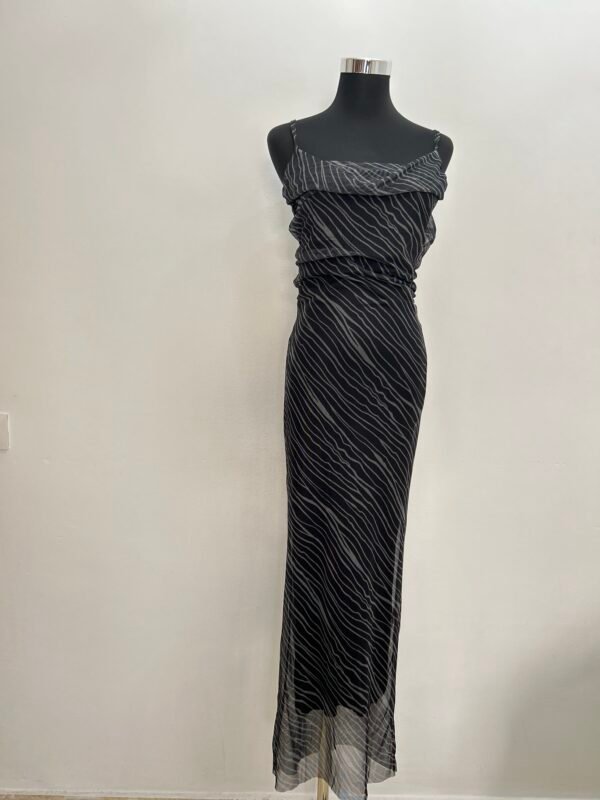 Vestido largo animal print - Imagen 3
