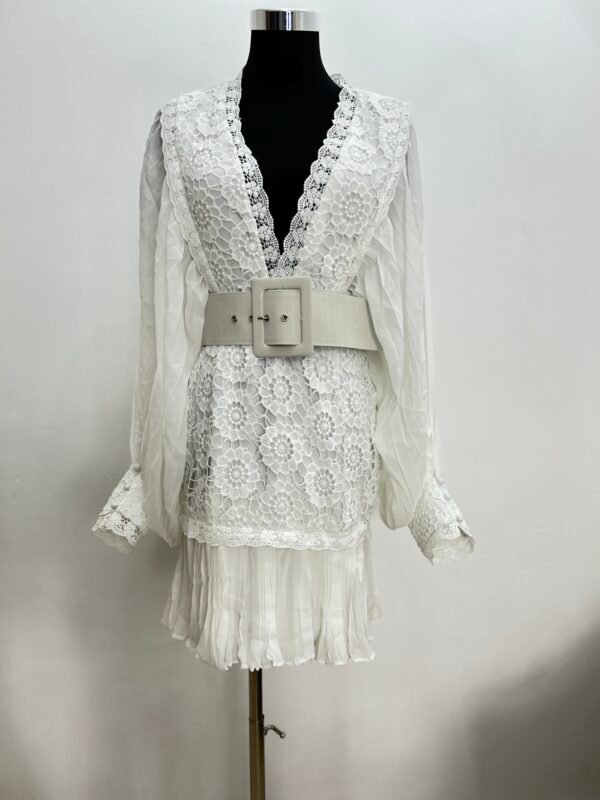 Vestido encaje blanco