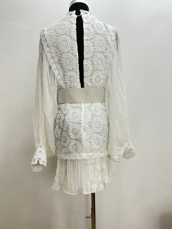 Vestido encaje blanco - Imagen 2